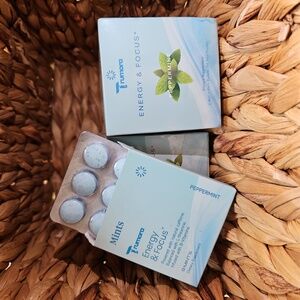 Energy & Focus Peppermint Mints - Refreshing Blue